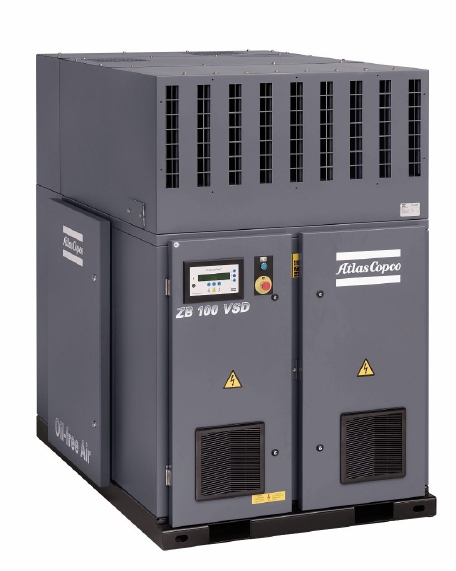 Oil-free Variable Speed Drive centrifugal air compressors, 100-160 kW, 135-215 hp